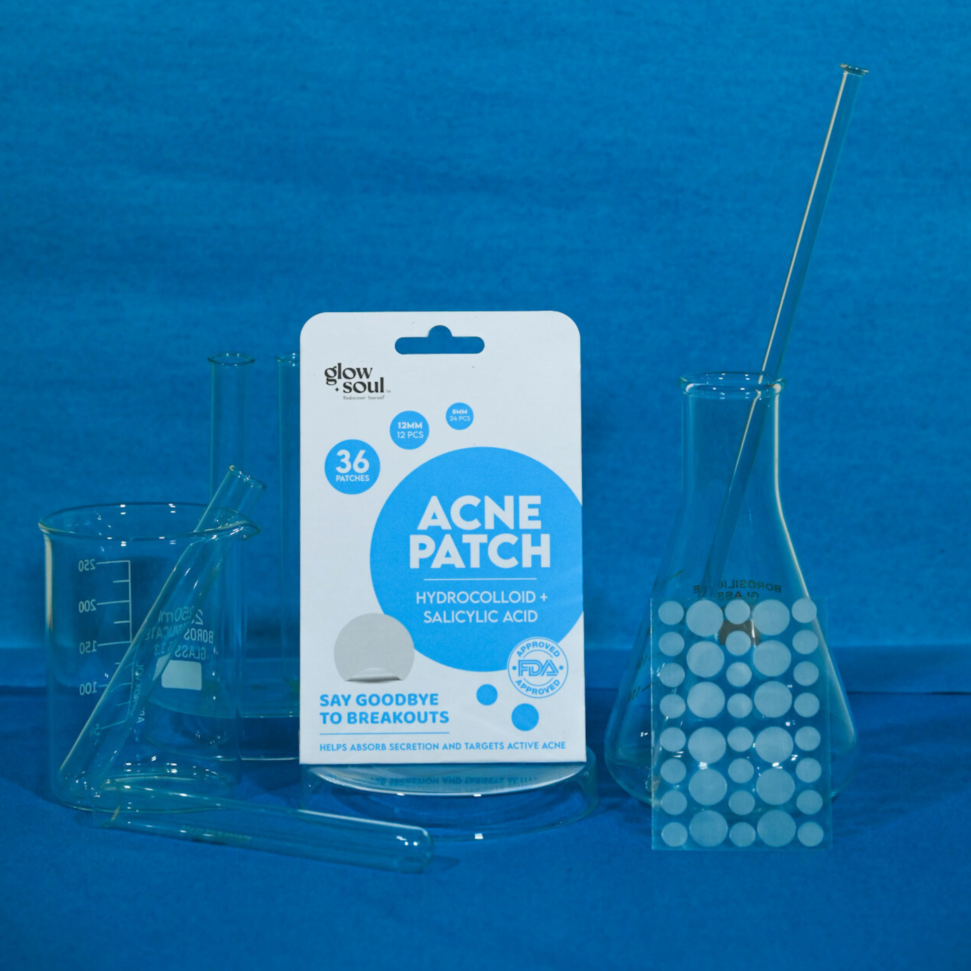 Regular Acne Patches  With Hydrocolloid + Salicylic Acid (36 Patches)