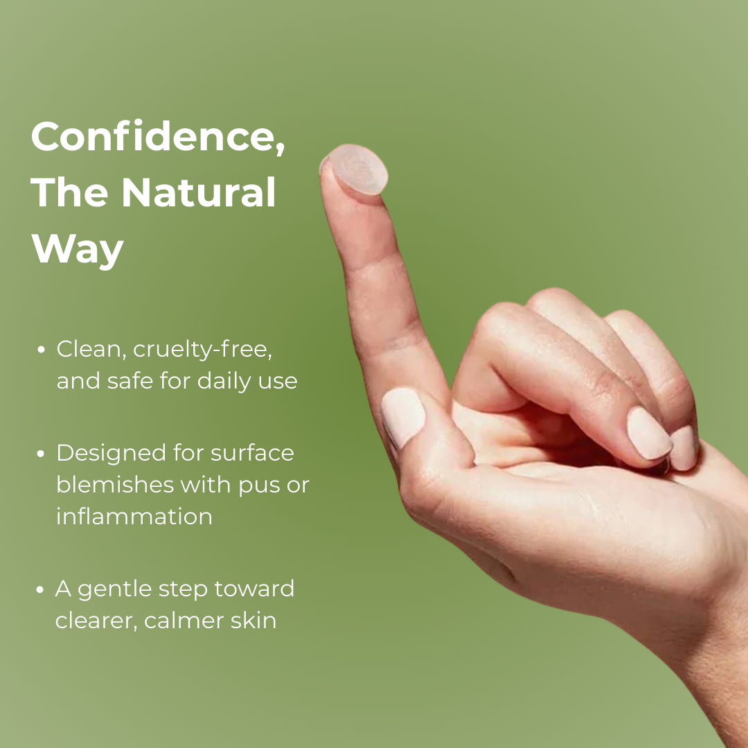 Neem infused Acne Patches With Hydrocolloid + Salicylic Acid (36 Patches)