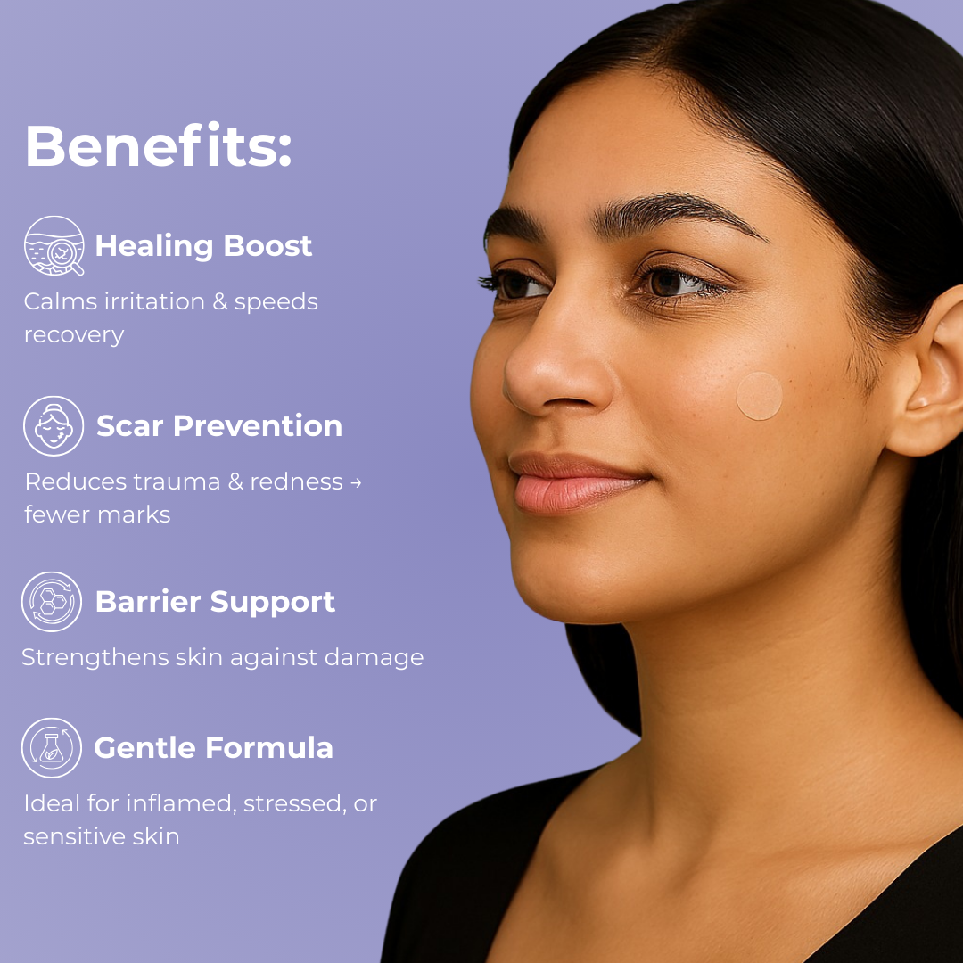 Cica infused Acne Patches With Hydrocolloid + Salicylic Acid (36 Patches)