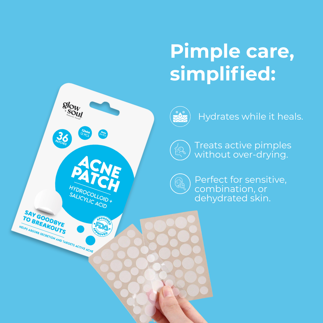 Regular Acne Patches  With Hydrocolloid + Salicylic Acid (36 Patches)