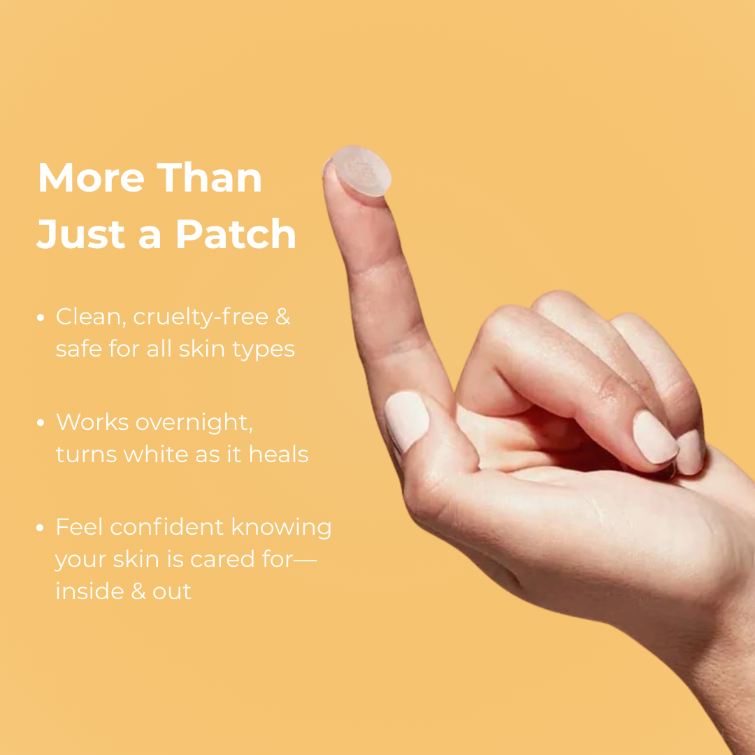 Tea Tree infused Acne Patches With Hydrocolloid + Salicylic Acid (36 Patches)