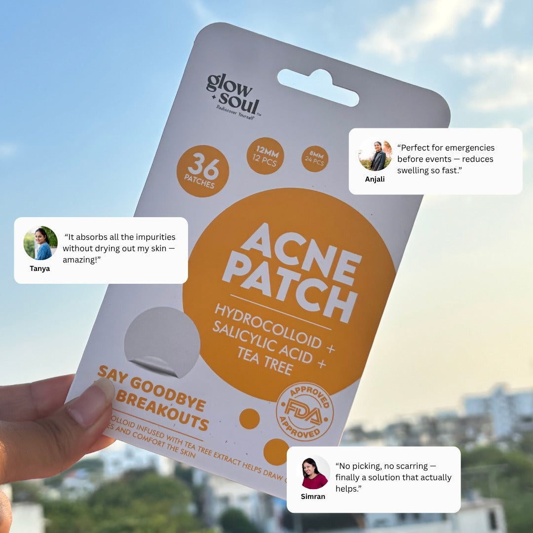 Tea Tree infused Acne Patches With Hydrocolloid + Salicylic Acid (36 Patches)