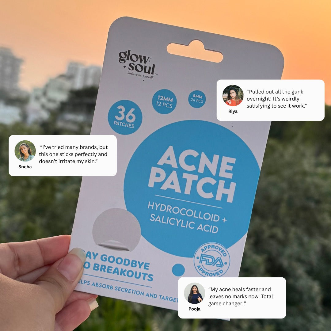 Regular Acne Patches  With Hydrocolloid + Salicylic Acid (36 Patches)